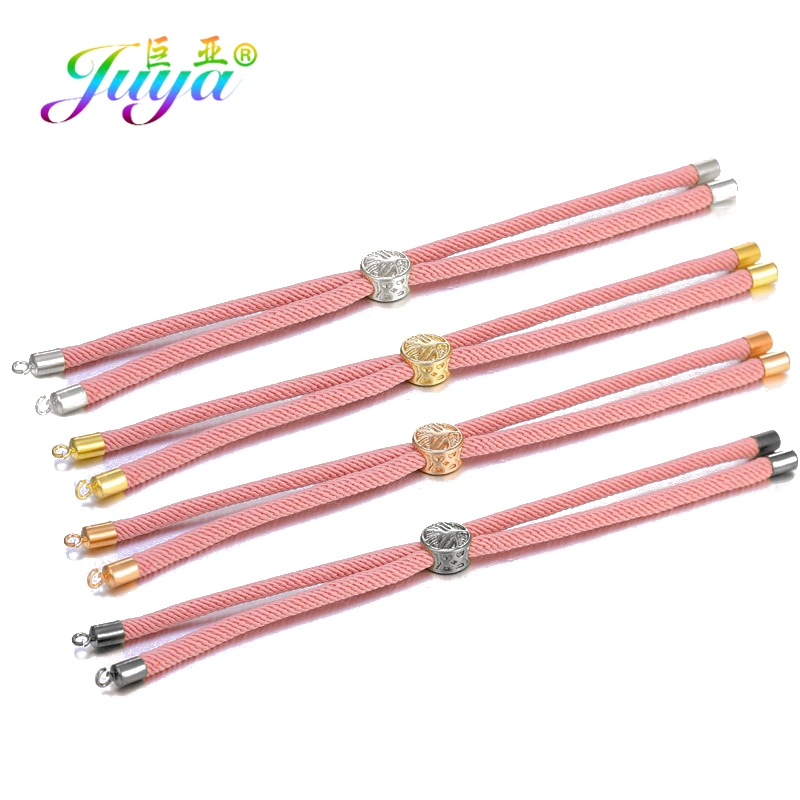 Macrame Cord Cotton - Juya-7 가지 색상 블랙 레드 스트링