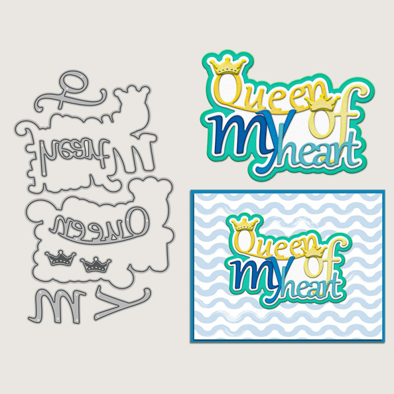 Queen Art Craft - 내 마음의 여왕 탄소강 커팅 다이