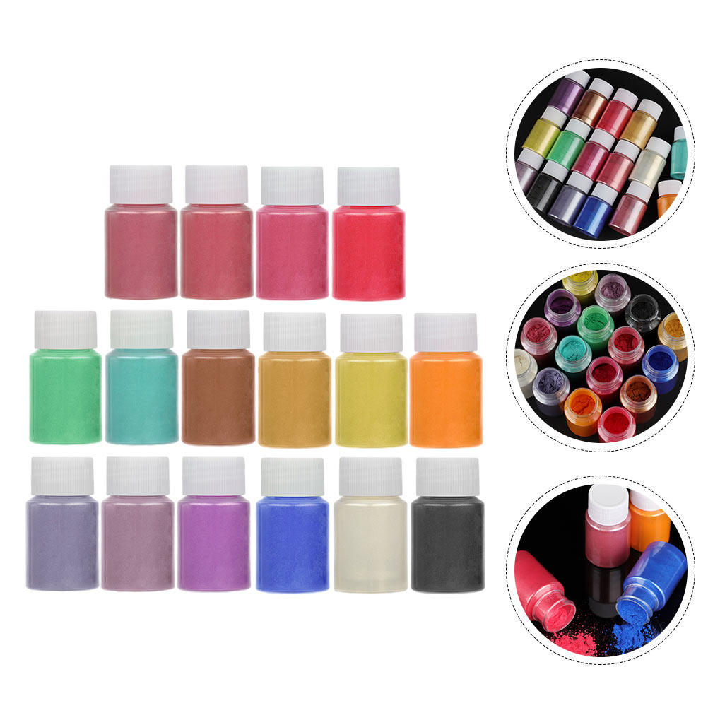 Resin Pigment Powder - 16가지 색상의 펄 파우더 안료 -