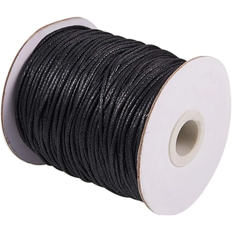 Macrame Cord Cotton - 1 롤 100 야드 왁스 코드