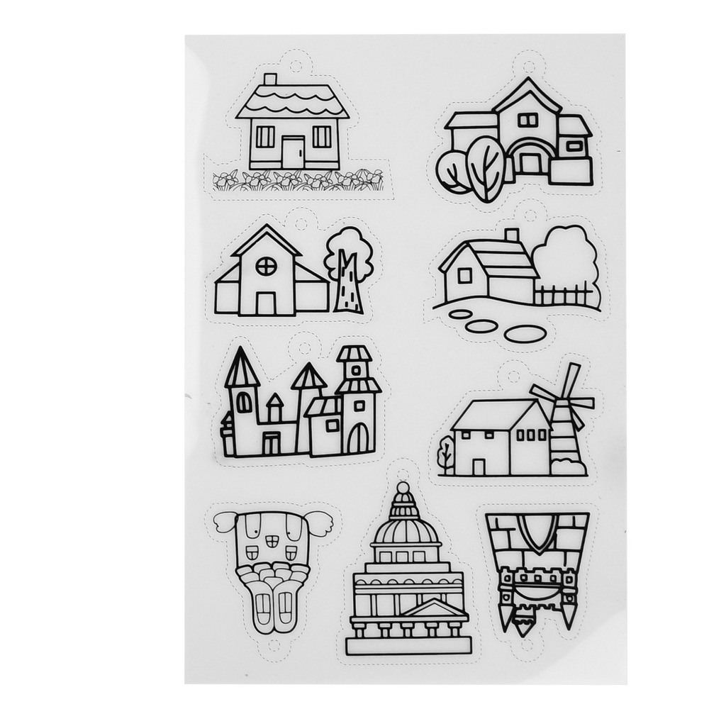 8PCS 반투명 열 수축 시트 색칠 가능 다양한 패턴  - Craft And Art Difference 리뷰 및 가격