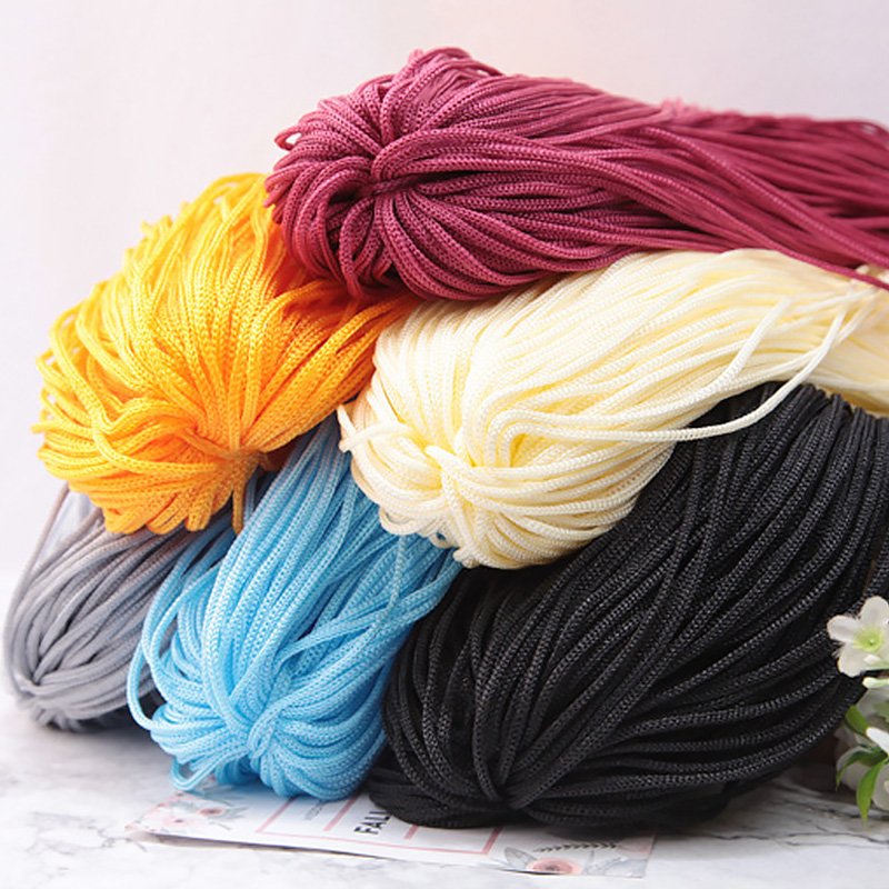 200M 3mm 크로 셰 뜨개질 나일론 코드 중공 라인 - Macrame Cord Cotton 리뷰 및 가격