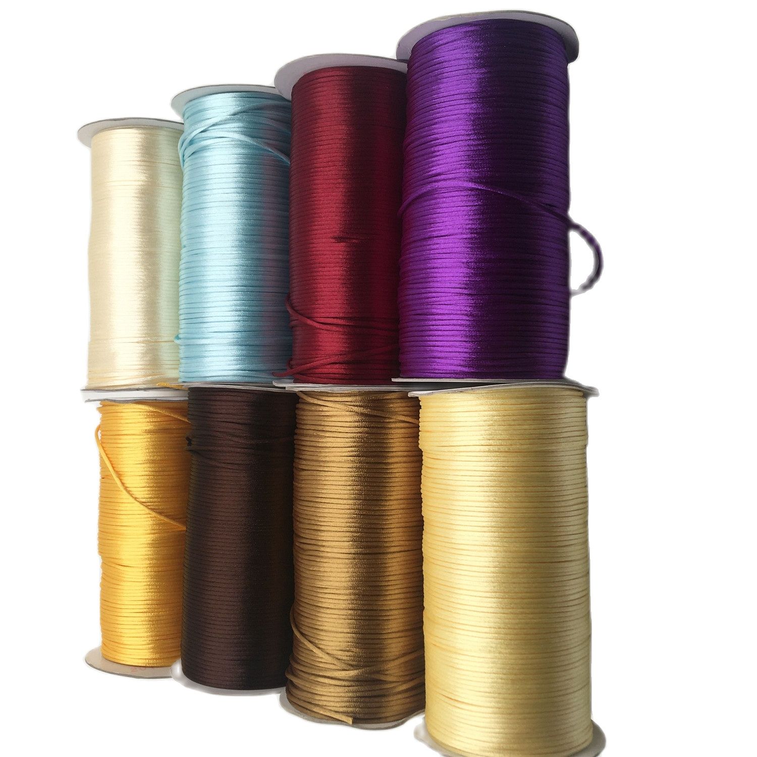 2mm 땋은 Macrame 실크 Macrame 코드 로 - Macrame Cord Cotton 리뷰 및 가격