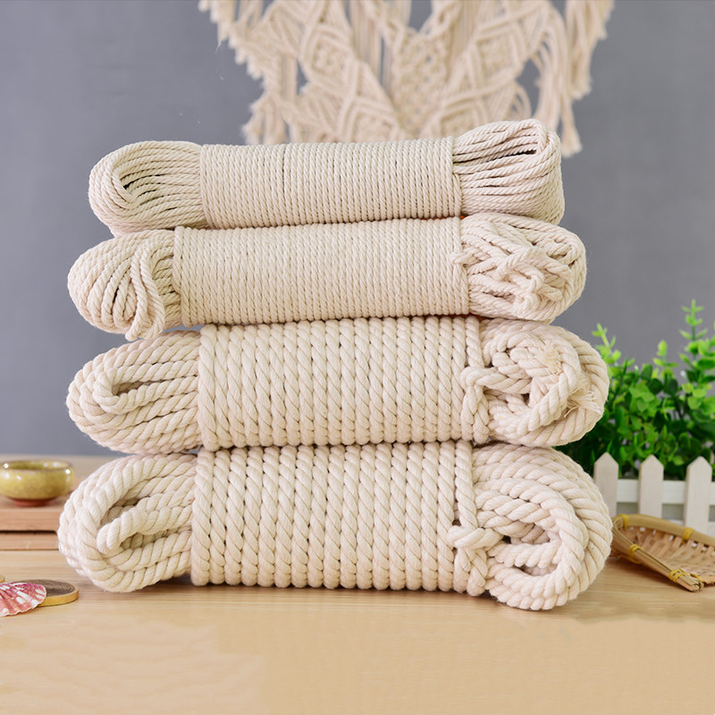 천연 코튼 트위스트 로프, 마크라메 코튼 코드 꼬임 끈 - Macrame Cord Cotton 리뷰 및 가격