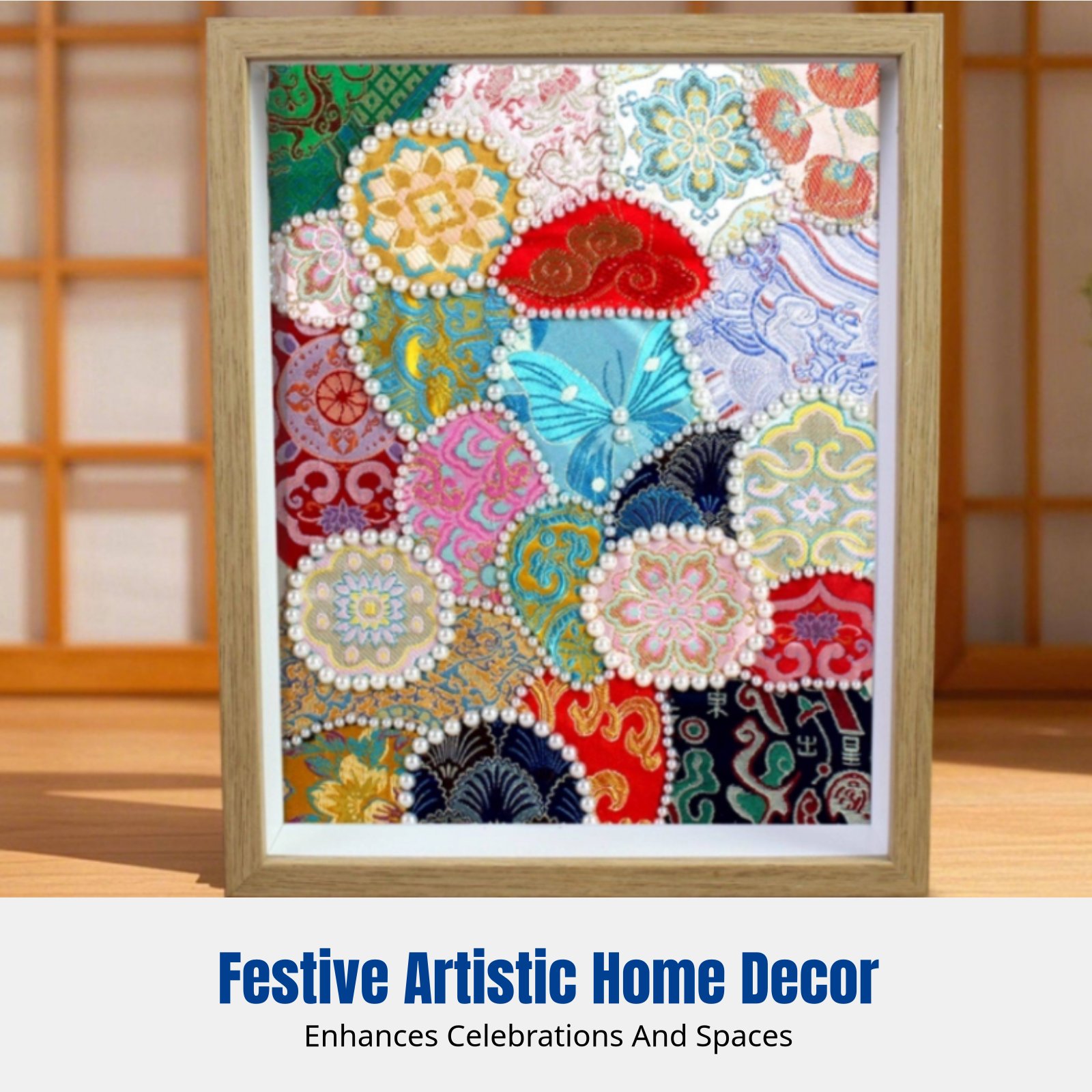 송브로케이드 패치워크 DIY 공예 키트, 비즈 아트 조 - Art Craft Event 리뷰 및 가격