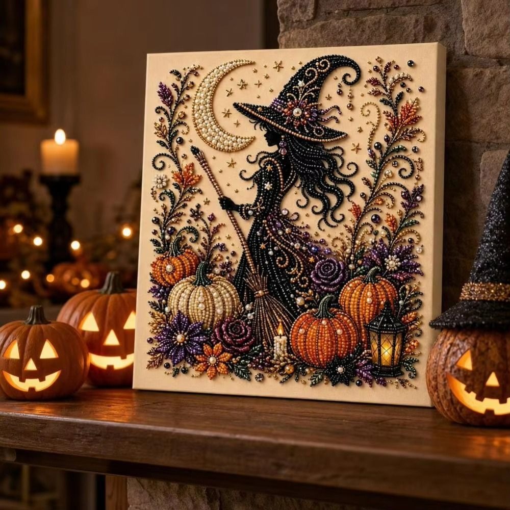 친절한 공예품 할로윈 진주 아트 키트 장식품 유령 할로 - Art Craft Event 리뷰 및 가격