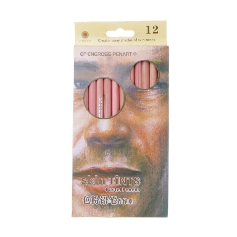 12개입 전문가용 소프트 파스텔 연필 피부색 파스텔 색 - Colored Pencil Professional 리뷰 및 가격