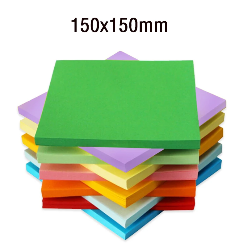 100 시트 종이 접기 종이 150x150mm 양면 컬 - Art Craft Easy With Paper 리뷰 및 가격