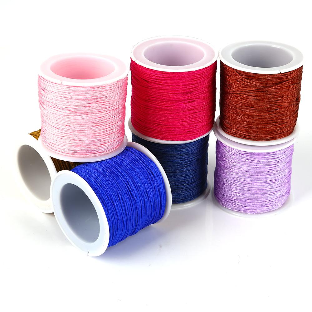 40m/롤 0.8mm 면 매듭 마크라메 코드 나일론 실 - Macrame Cord Cotton 리뷰 및 가격