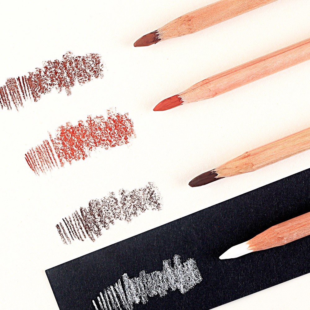 4Pcs 전문 스케치 숯 연필 세트 컬러 소프트 파스텔 - Colored Pencil Professional 리뷰 및 가격