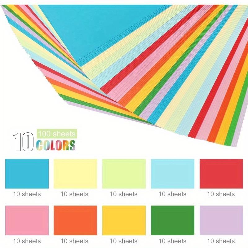 100매 A4 컬러 카드지 다양한 색상 DIY 아트 스 - Craft And Art Difference 리뷰 및 가격