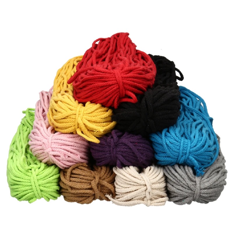 21가지 색상 5mm 90M 면 마크라메 끈 DIY 꼬 - Macrame Cord Cotton 리뷰 및 가격