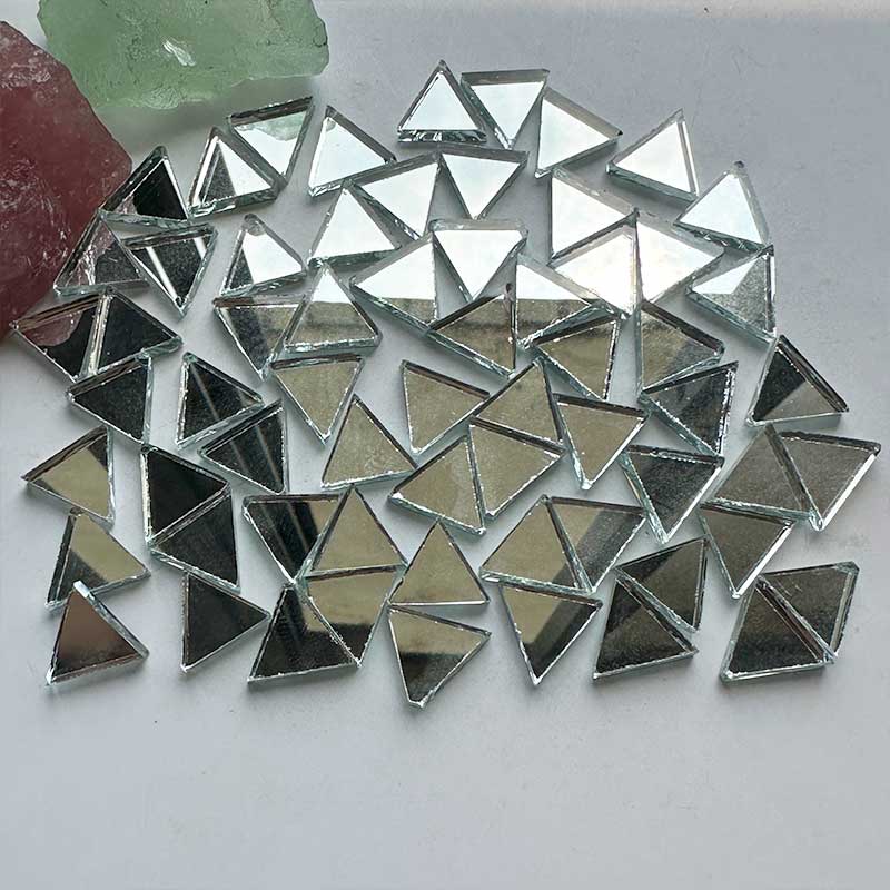 100g Taobao 삼각형 거울 모자이크 타일 컬러  - Art Craft Mirror 리뷰 및 가격
