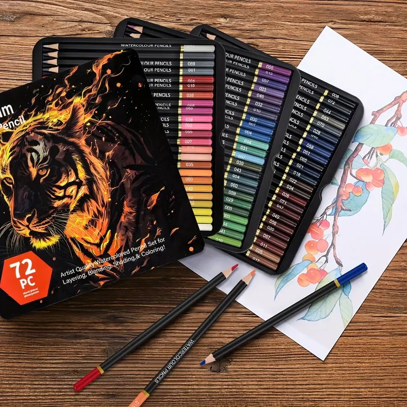 Brutfuner 72 수채화 연필 - 성인을 위한 생 - Colored Pencil Professional 리뷰 및 가격