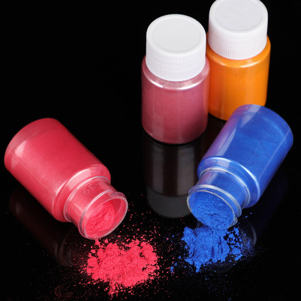 16가지 색상의 펄 파우더 안료 - DIY 네일 아트, - Resin Pigment Powder 리뷰 및 가격