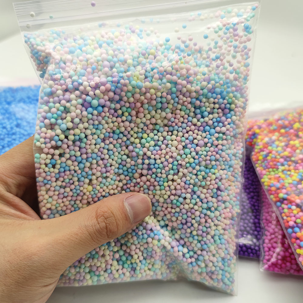 10g 2.5-3mm 폼 비즈 다채로운 스티로폼 비즈  - Art Craft Event 리뷰 및 가격