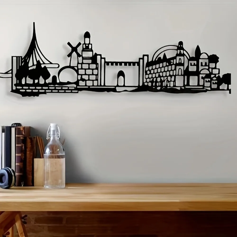 CIFBUY 철제 벽 장식 예루살렘 스카이라인 올드 시 - Art & Craft World 리뷰 및 가격