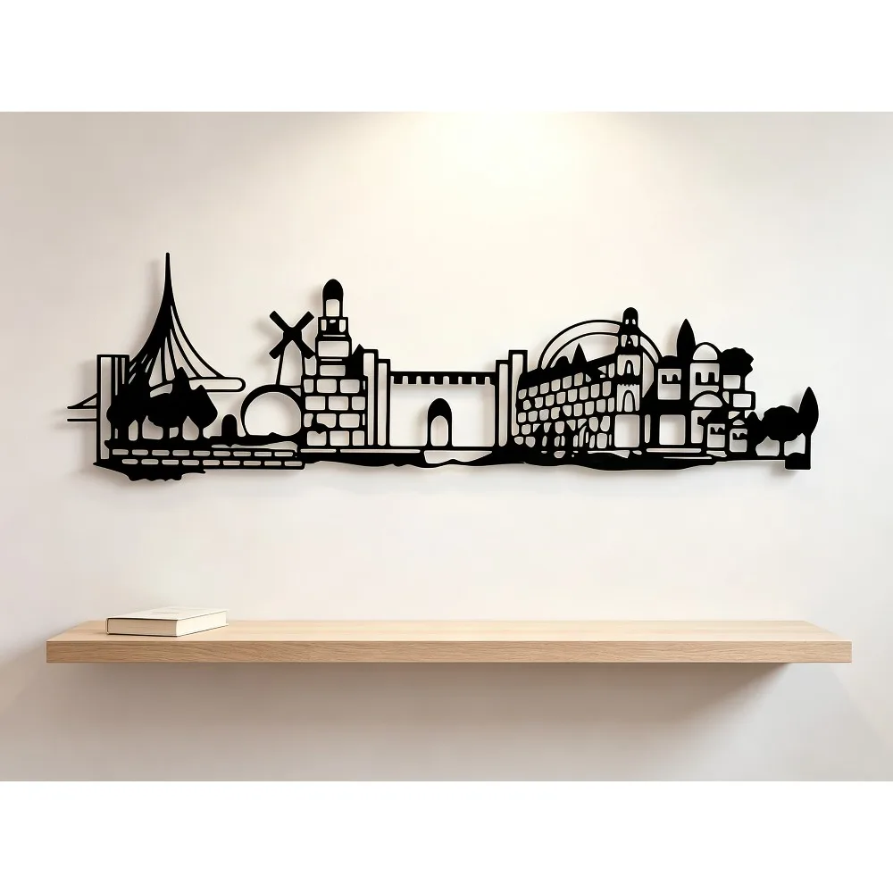 CIFBUY 철제 벽 장식 예루살렘 스카이라인 올드 시 - Art & Craft World 리뷰 및 가격