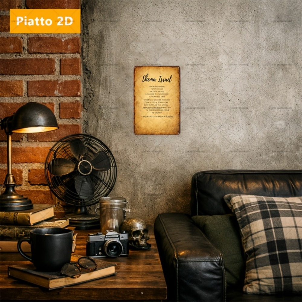 CIFBUY 히브리어 성경 알루미늄 벽 장식 8x8인치 - Art & Craft World 리뷰 및 가격